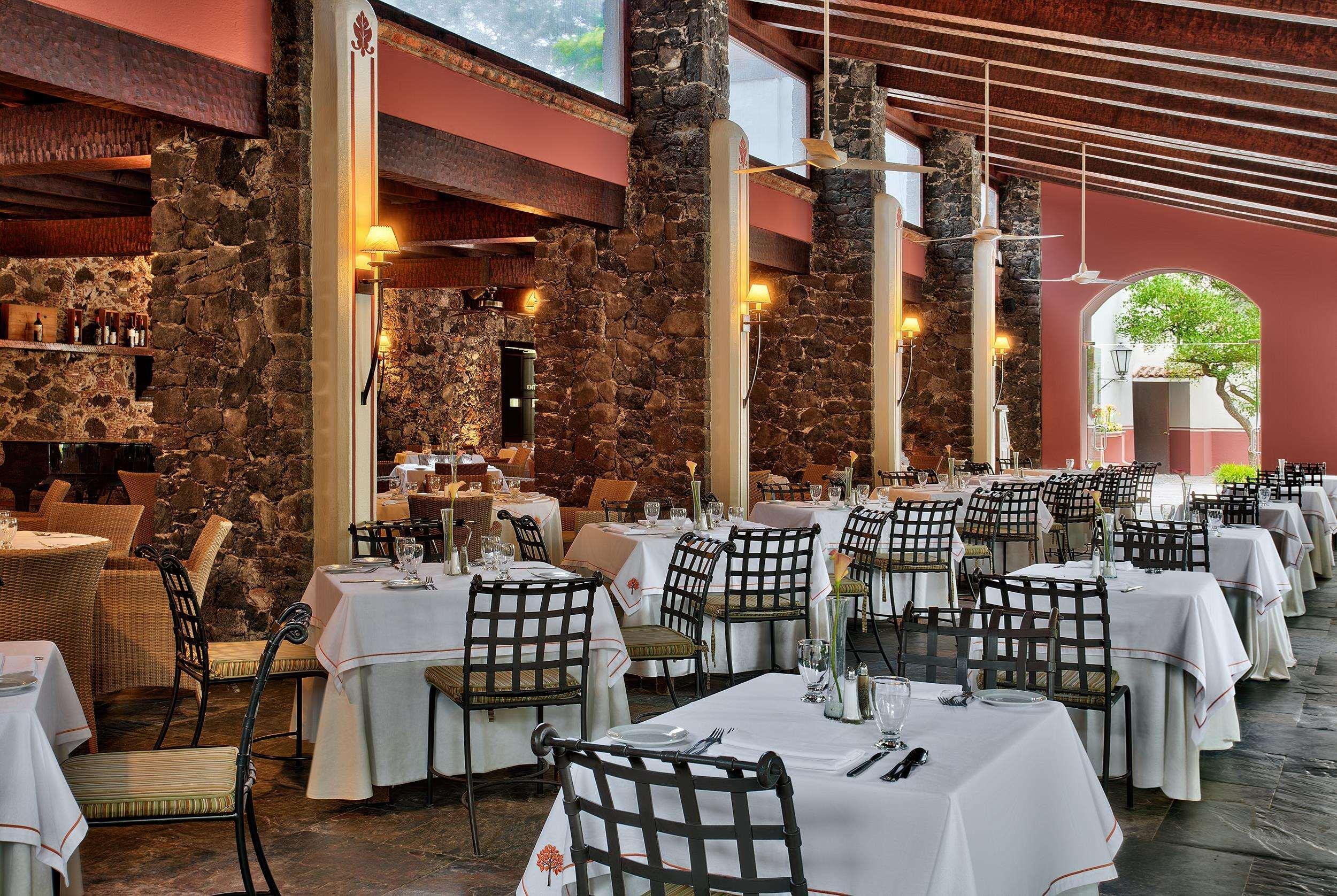 Hacienda Jurica By Brisas Hotel Queretaro Bagian luar foto Restaurant