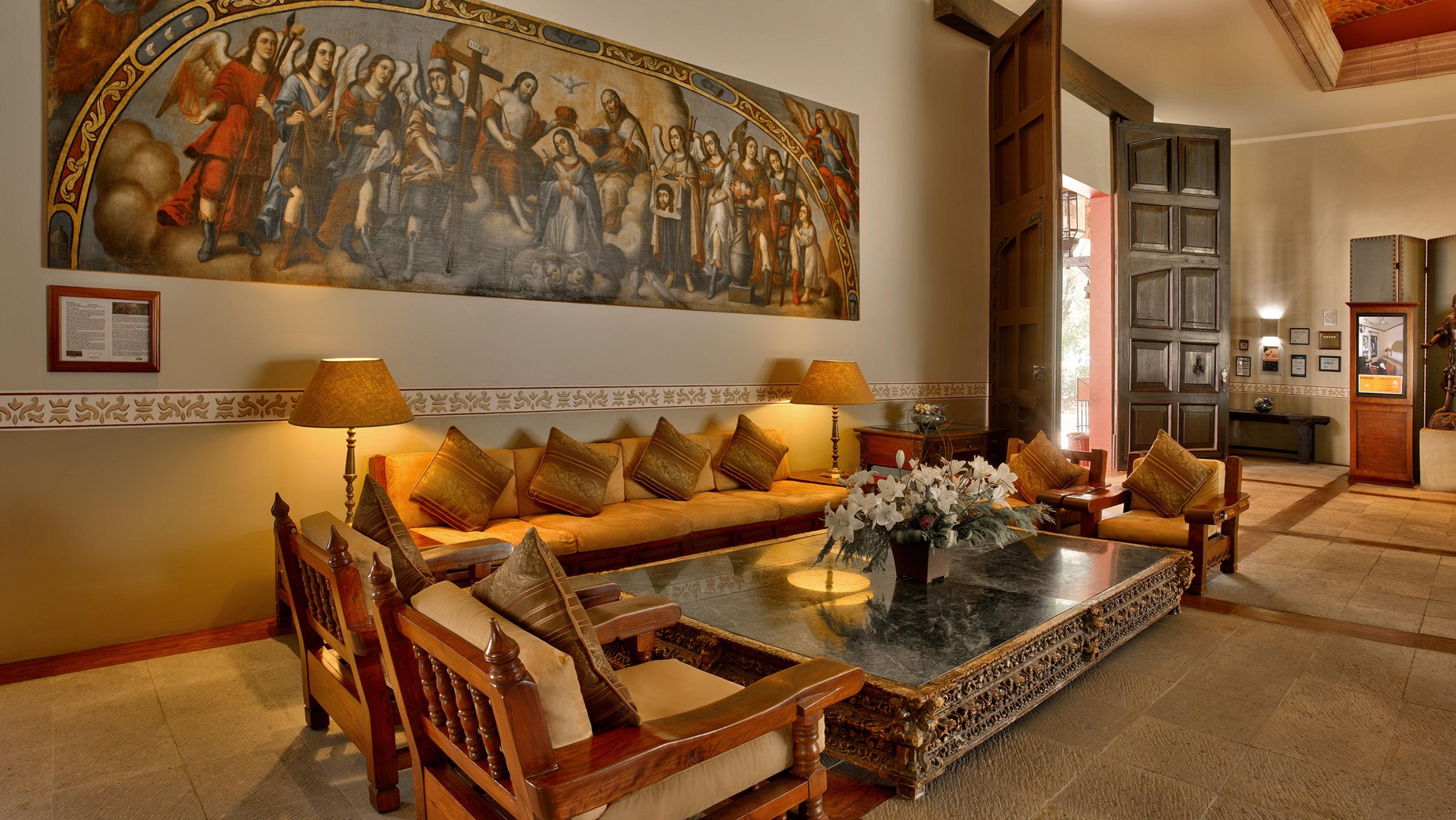Hacienda Jurica By Brisas Hotel Queretaro Bagian luar foto The living room