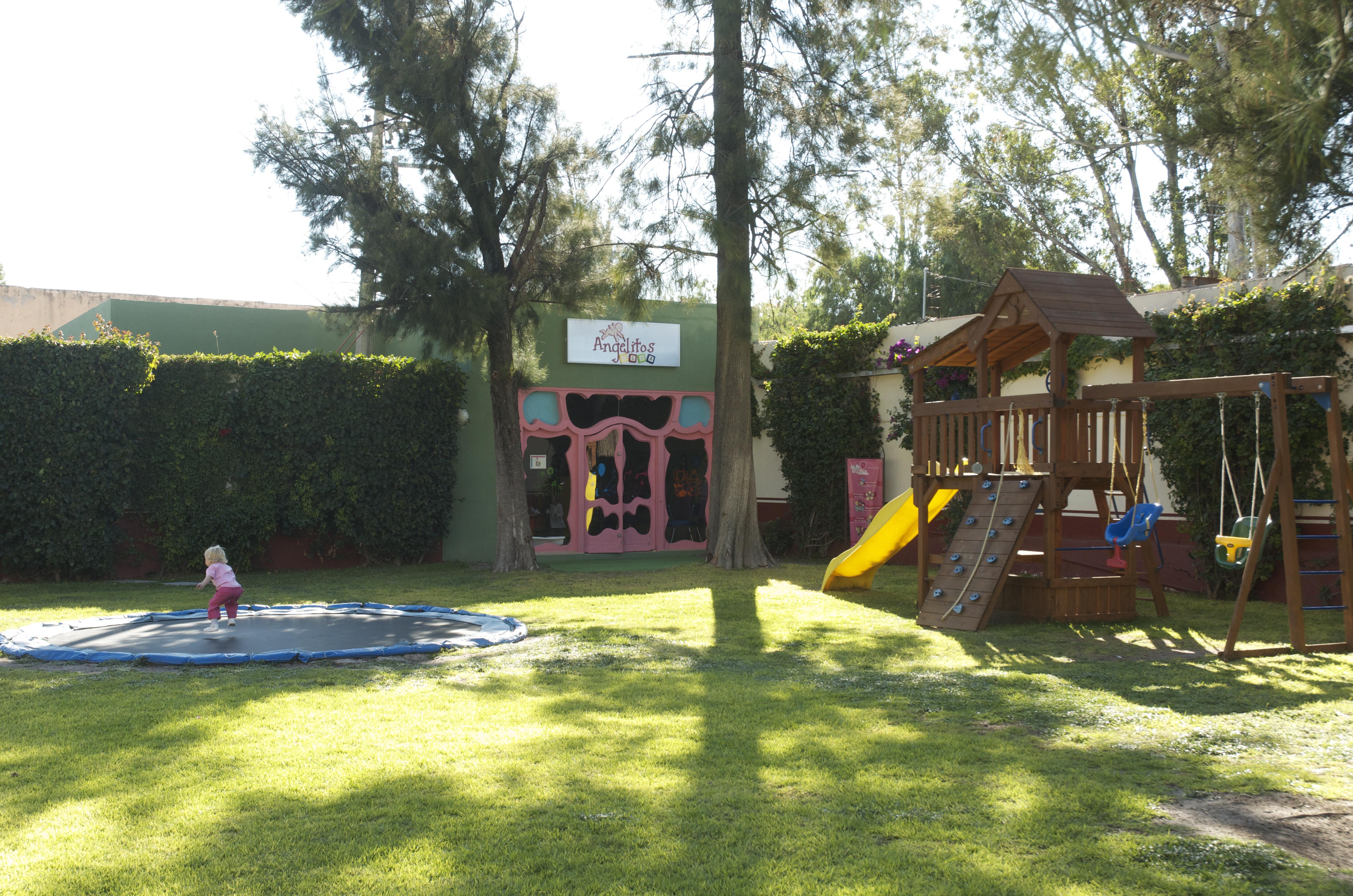 Hacienda Jurica By Brisas Hotel Queretaro Bagian luar foto Playground at a nursery school in Madrid, Spain
