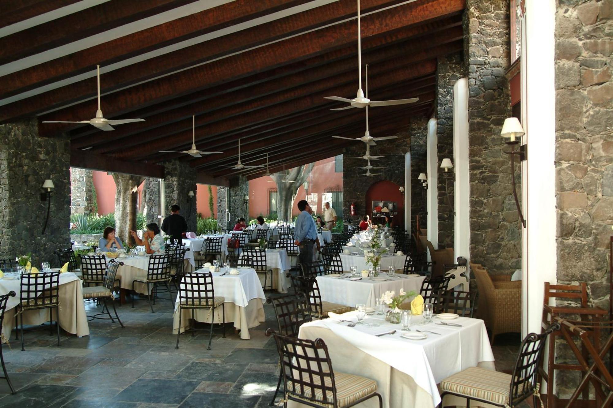 Hacienda Jurica By Brisas Hotel Queretaro Bagian luar foto Restaurant